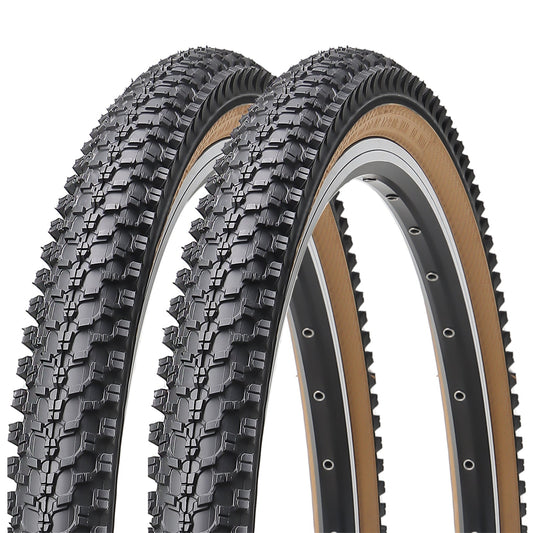 Brown Wall Mountain Bike Tire - 26"×1.95"