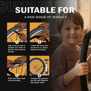 MOHEGIA 16 / 20x1.95 Inch Kids Bike Tires (2-Pack-In)