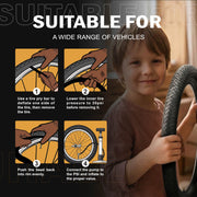 MOHEGIA 2 Pack Kids Bike Tires Set: 16x2.125/ 20x2.125