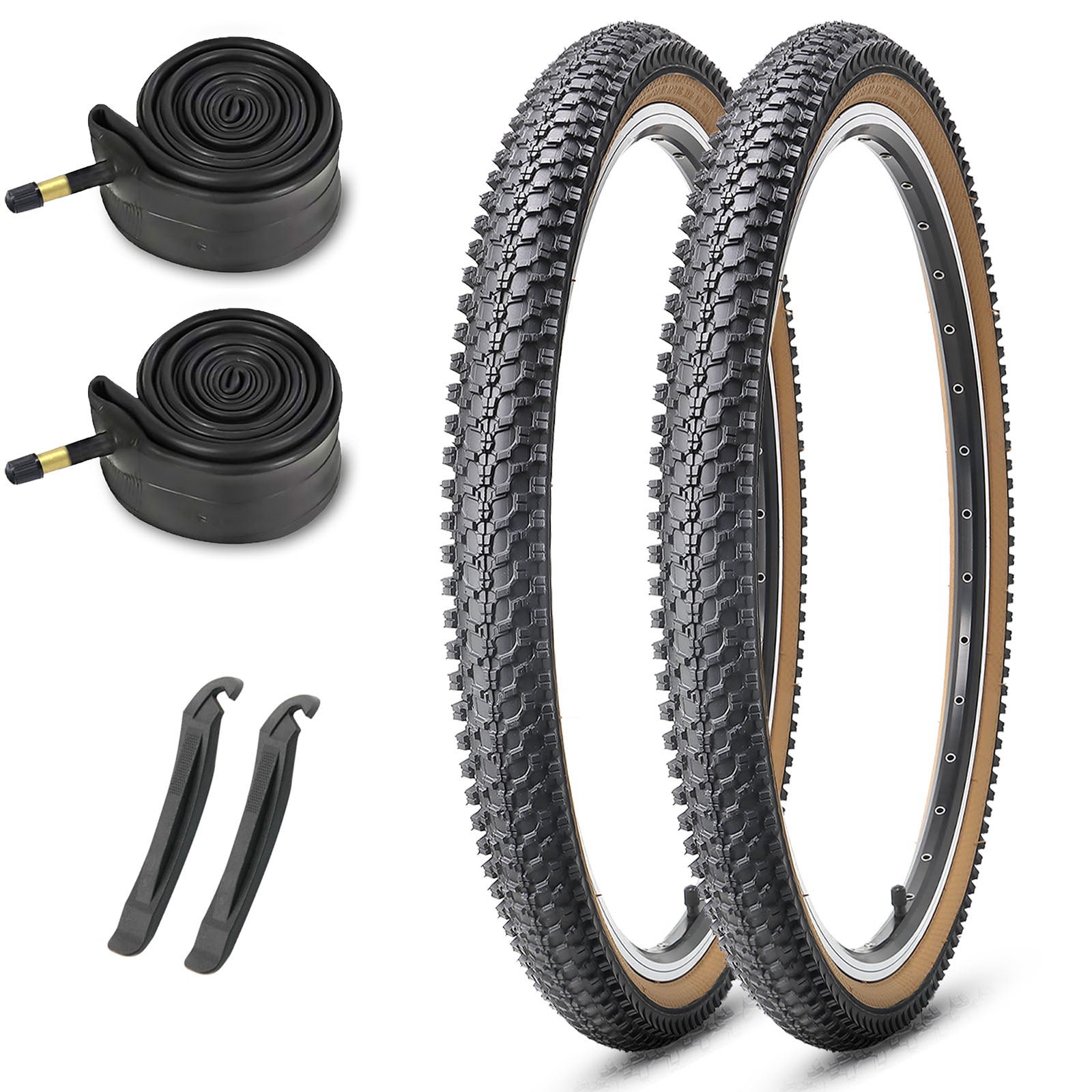 Brown Wall Mountain Bike Tire - 26"×1.95"