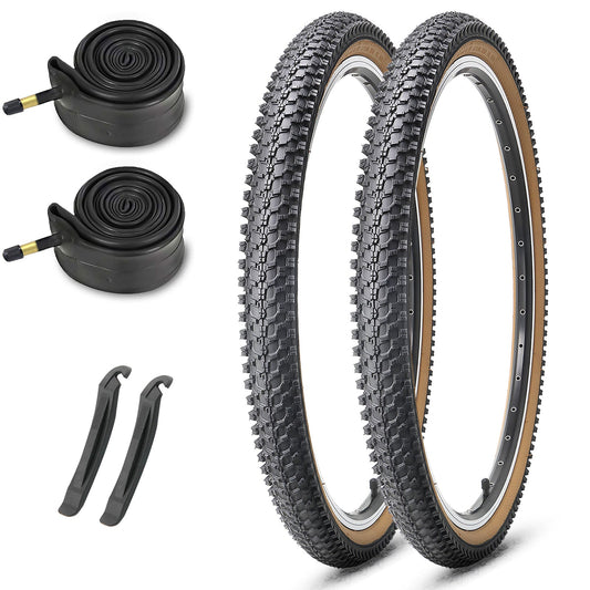Brown Wall Mountain Bike Tire - 26"×1.95"