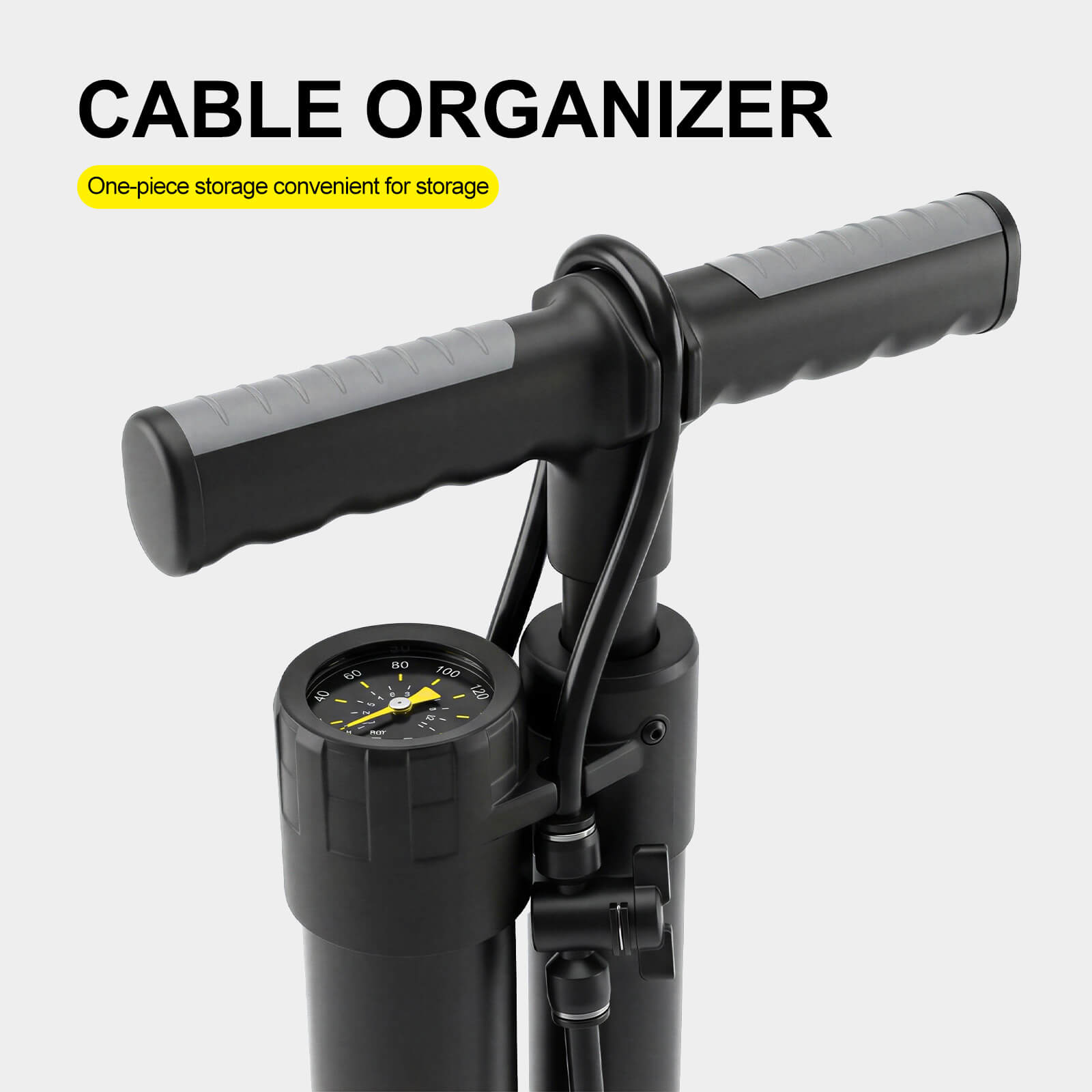 MOHEGIA Booster Tire Floor Pump