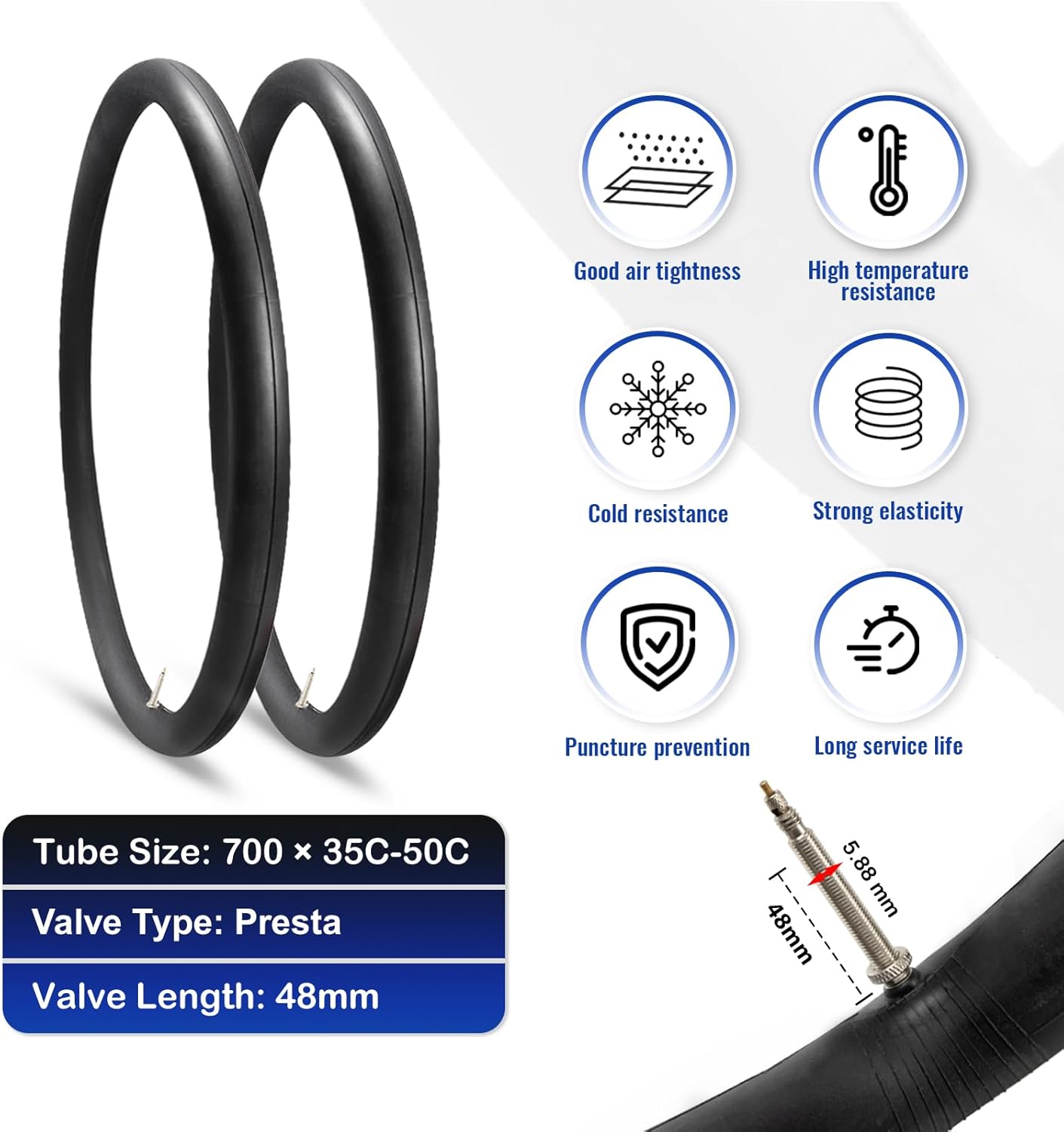 Mohegia Gravel Bike Tire Set - 700×42C