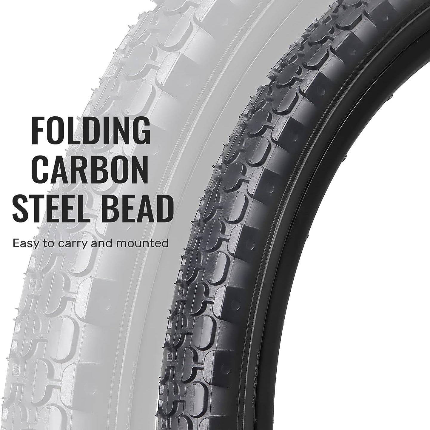 Hycline MTB Beach Cruiser Bicycle Tires 24"/26"×2.125