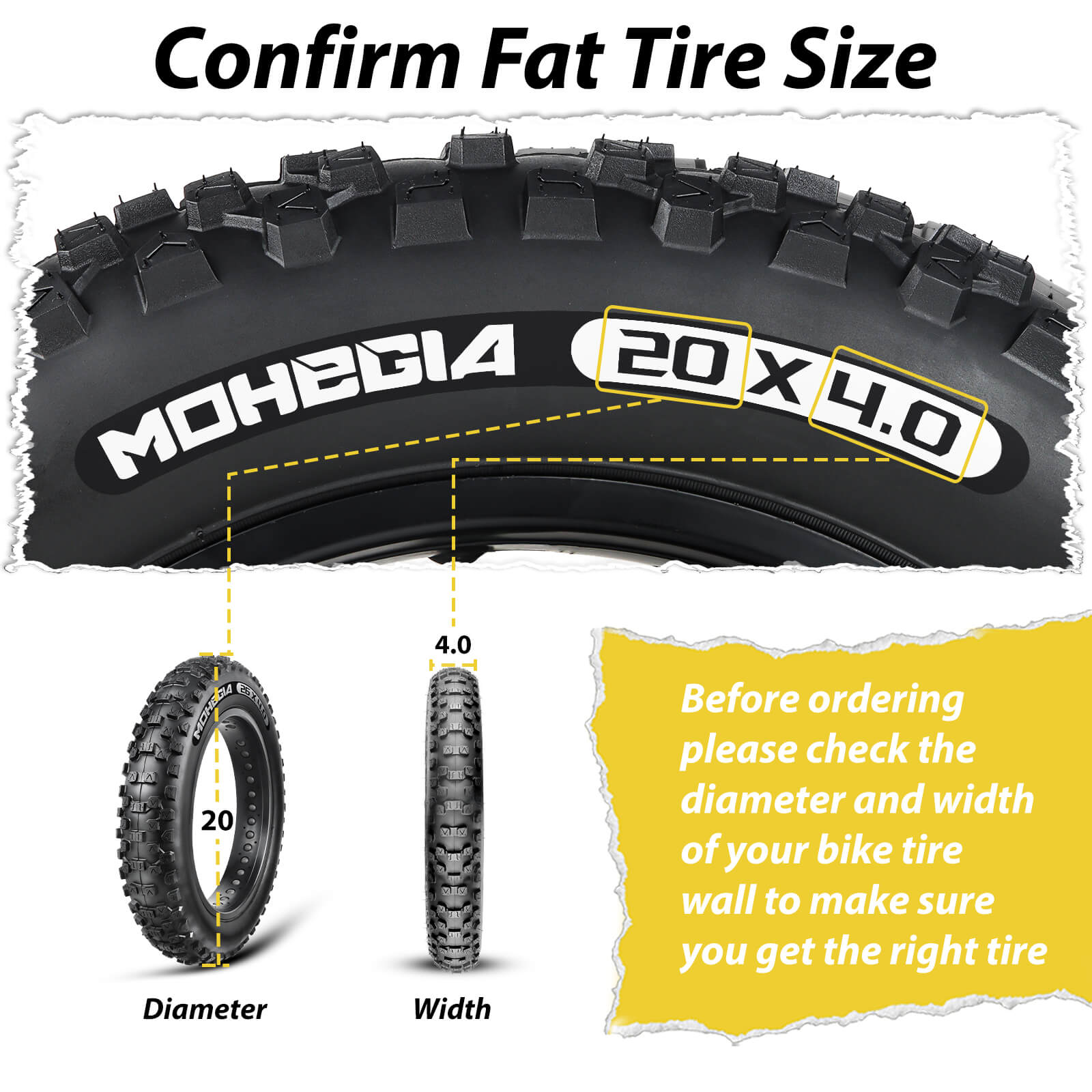 Rugged Muscle E-Bike Fat Tire 20×4 / 26×4