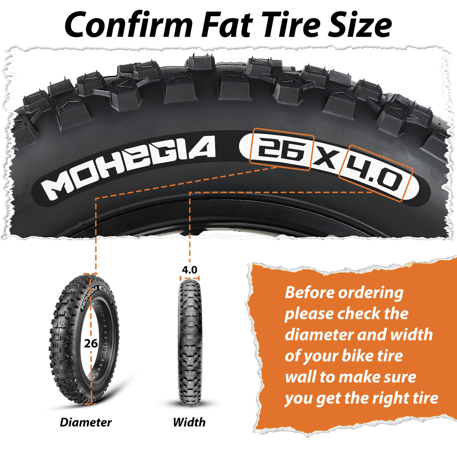 Rugged Muscle E-Bike Fat Tire 20×4 / 26×4