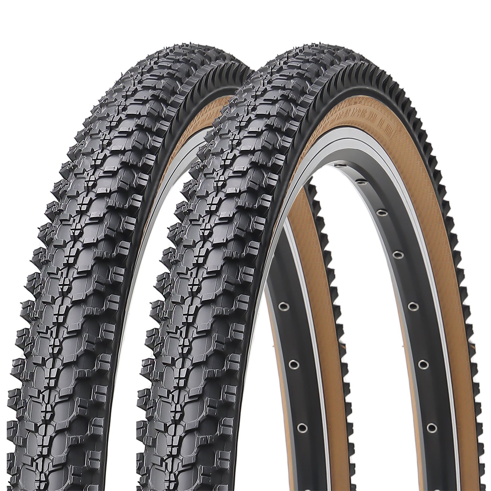 Brown Wall Mountain Bike Tire - 26"×1.95"