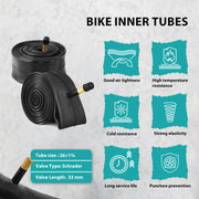MOHEGIA 26x1 3/8 Inch Bike Tires