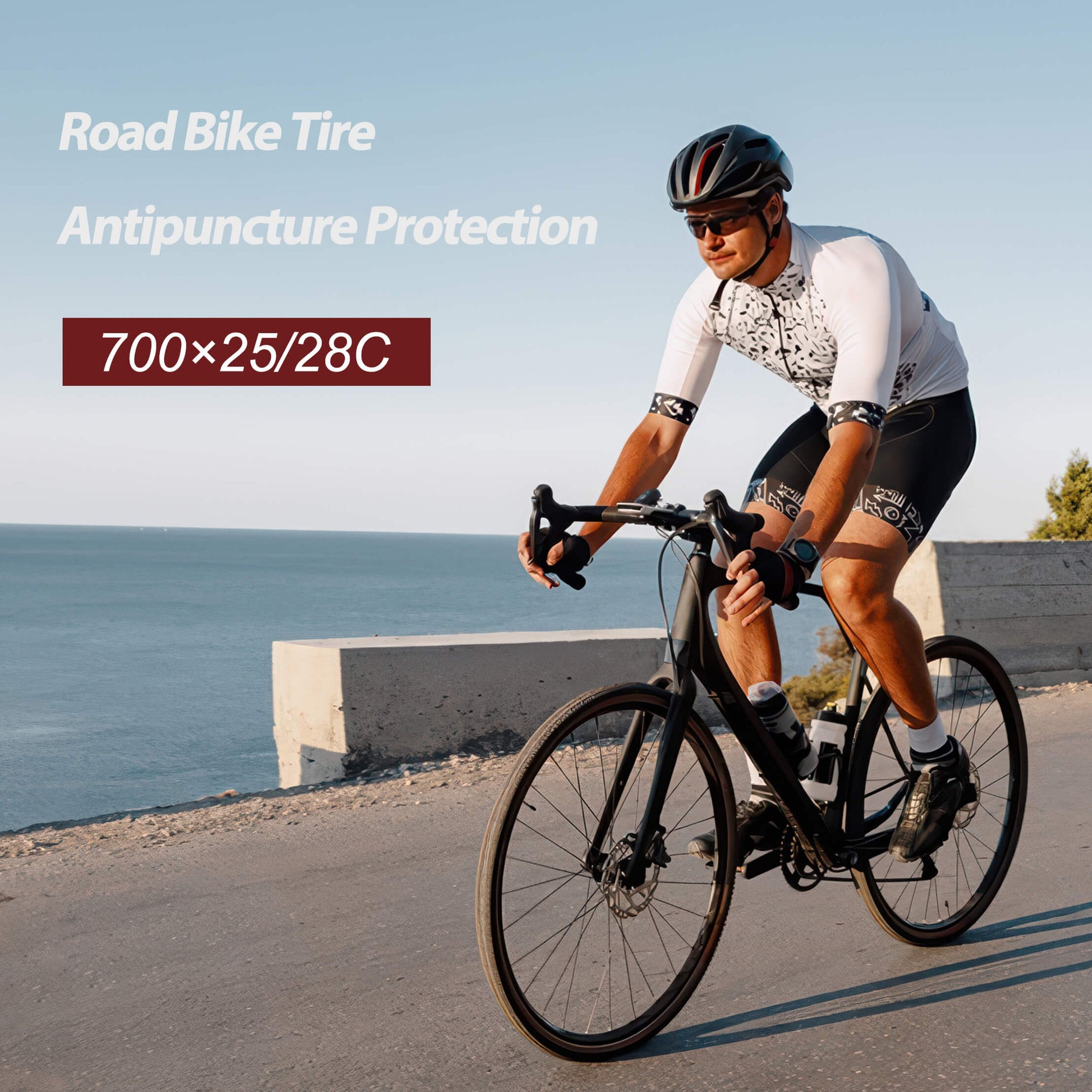 MOHEGIA 700C Road Bike Tire - 700×25C / 28C