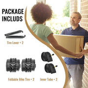 MOHEGIA Mountain Bike Tires Set: 2 Pack - 26/27.5/29" × 2.1"