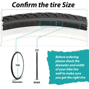 Mohegia 700C Road Bike Tire - 700×35C