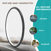 Retro Bicycle Tire - 26×1 3/8 (37-590)