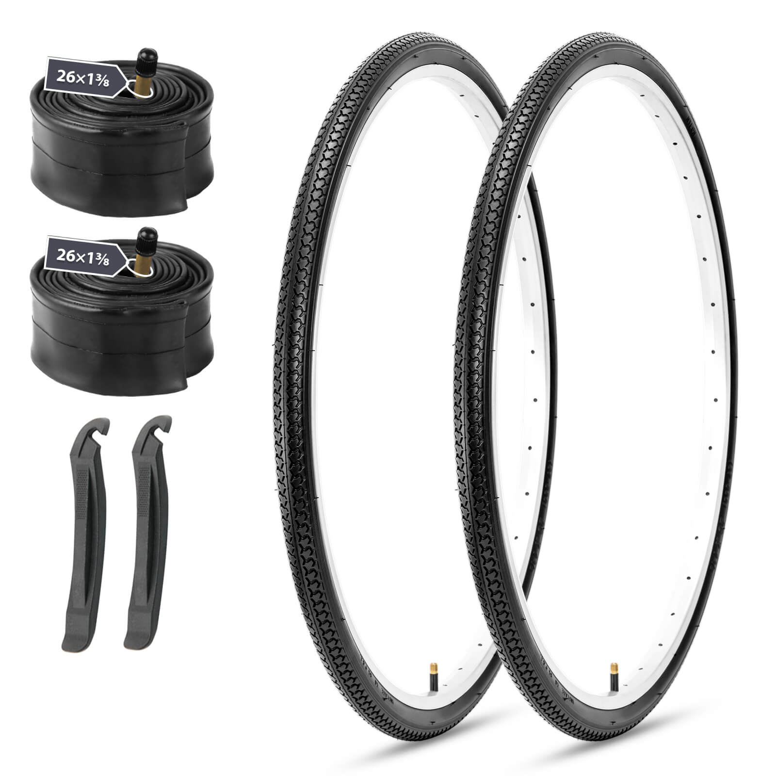 Retro Bicycle Tire - 26×1 3/8 (37-590)