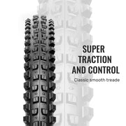 Super Tread of Hycline Terrace Mountain Bike Tire 26"/27.5"/29" × 2.4" with tubes replacement kit