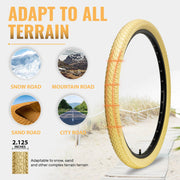 Gembridge Beige Wall Beach Crusier Tire - 26" × 2.125"