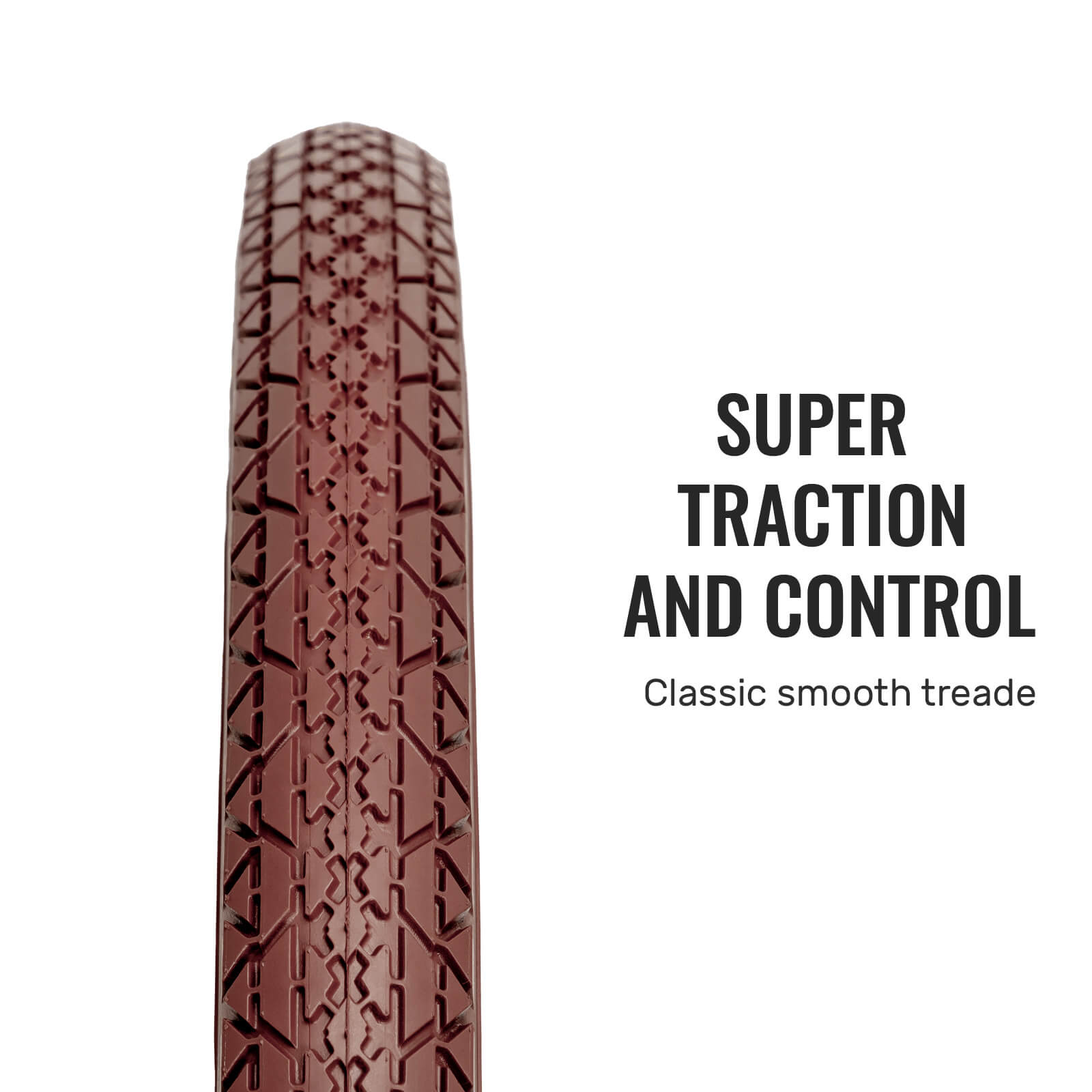 Gembridge Beige Wall Beach Crusier Tire - 26" × 2.125"