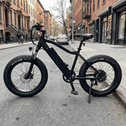Hycline Raider fat tire 20x4.0 for city street and hardpack on an ebike