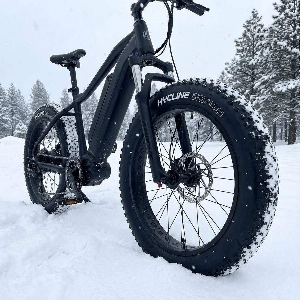 Hycline Raider 20"×4" Winter Snow Bike Fat Bike Tires With Tubes Kit