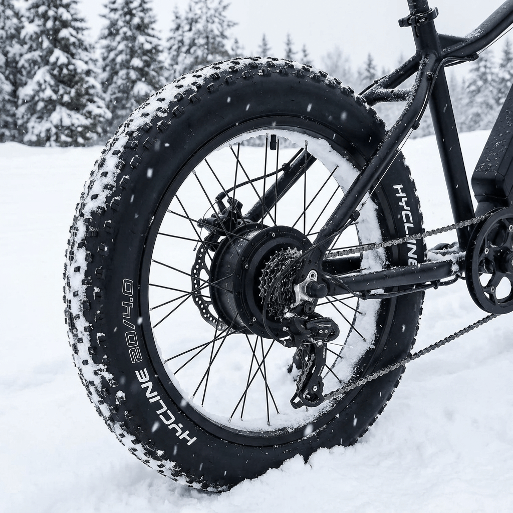 Hycline Raider - Best Fat Bike Tire for Winter Snow & Dirt