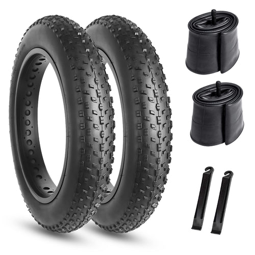 Hycline Raider fat tire 20x4 to 26x4, come with tubes replacement kit