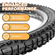 Advantages of Hycline Terrclaw Mountain Bike Tire - 20/24/26" × 1.95" High-quality MTB bicycle tires