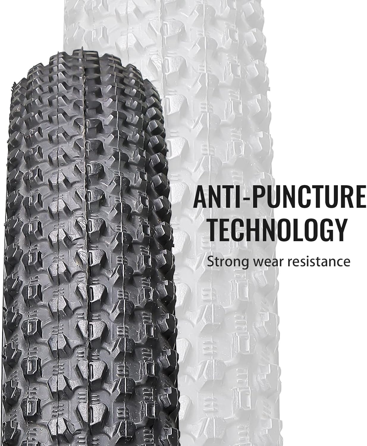 Hycline cross country Bike Tire  - anti-puncture tread pattern for dirt 