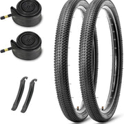 Hycline MTB Mountain Bike Tire bundle set pack - 20X2.125 / 26X2.125 inch