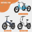 Rugged Muscle E-Bike Fat Tire 20×4 / 26×4