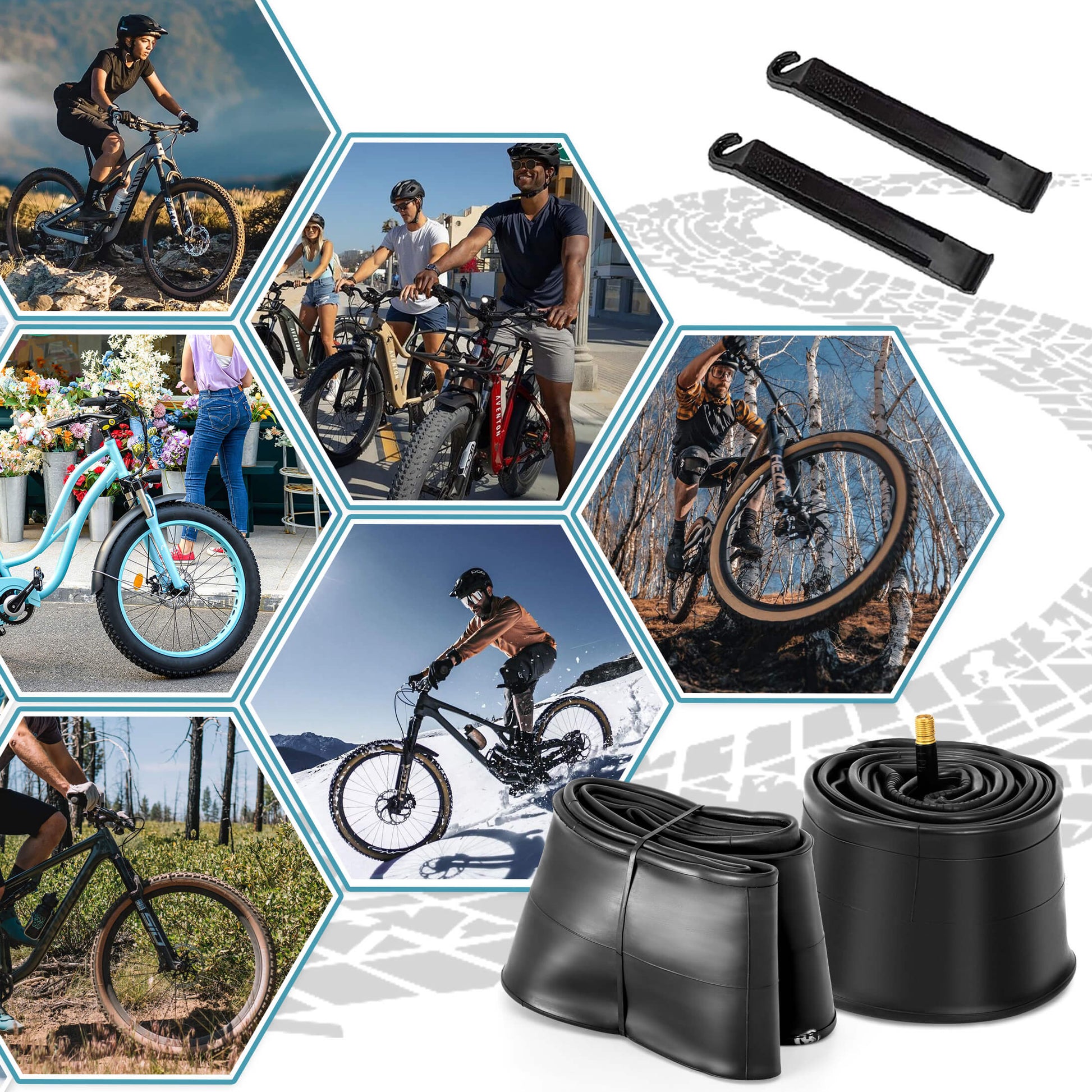 Mohegia Fat Tire Tube - 20”×3" / 26"×3"