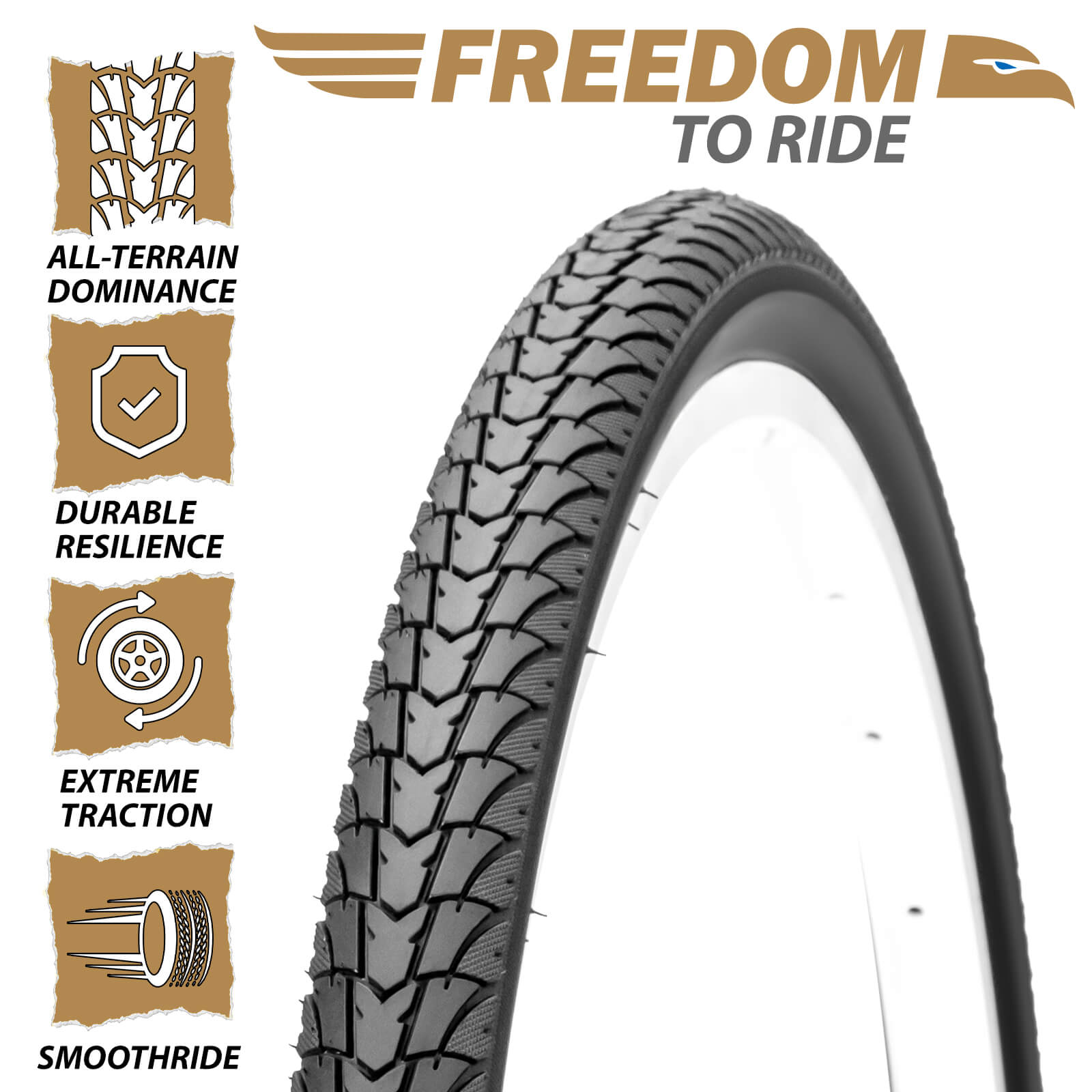 Hycine 700x38C Ridge GRV Gravel Bike Tire Features